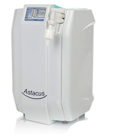 The Aquinity² is fed directly from municipal or potable tap water, whereas the Astacus² needs deionised water. Both systems ensure a high level of convenience at low operating costs.